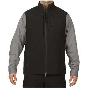 5.11 TACTICAL Covert Vest Soft Shell Conceal Carry Multi Pocket Black Men's XL